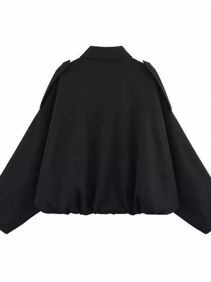 Batwing zip-up jacket, view 4