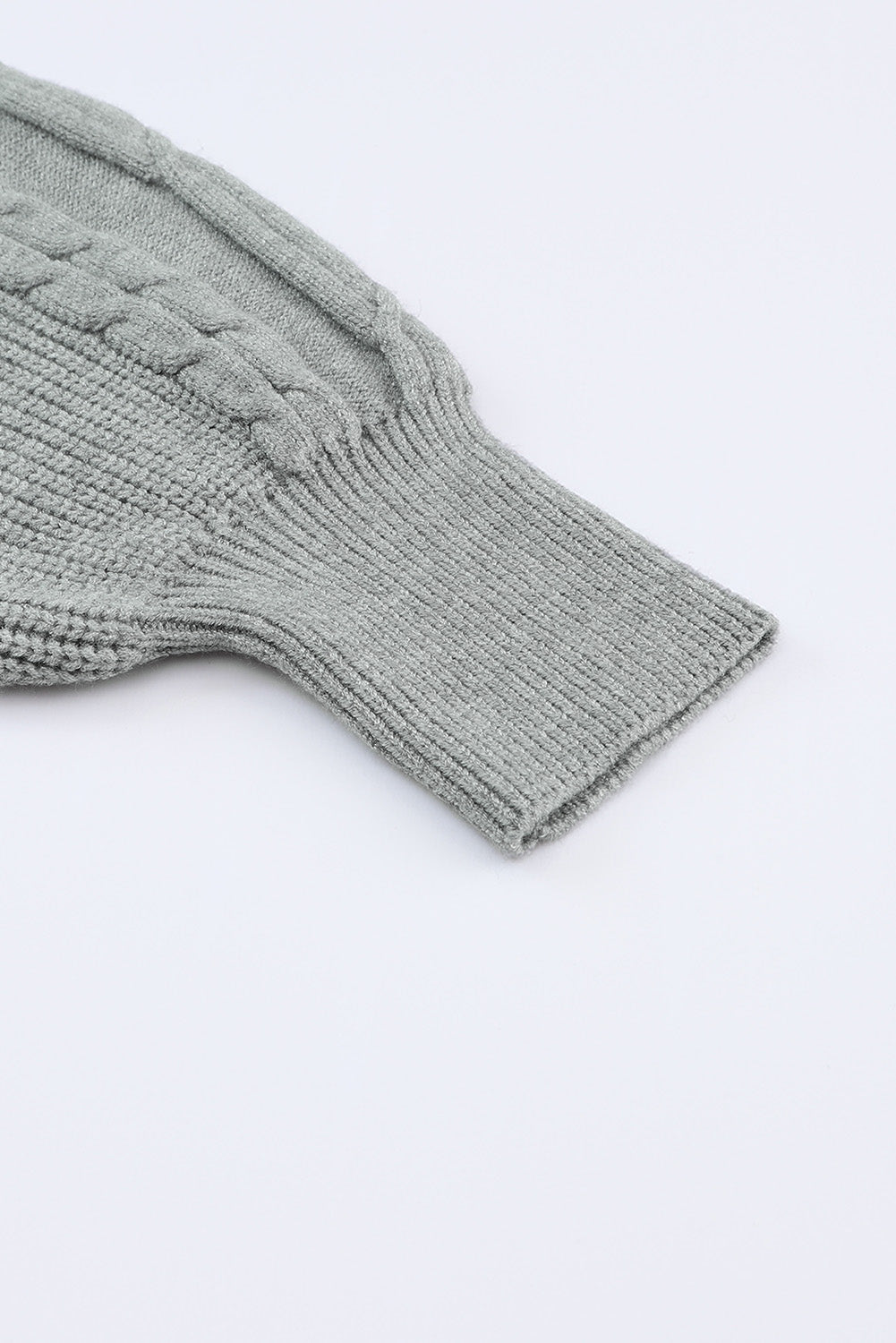 Cable-Knit Sweater Dress