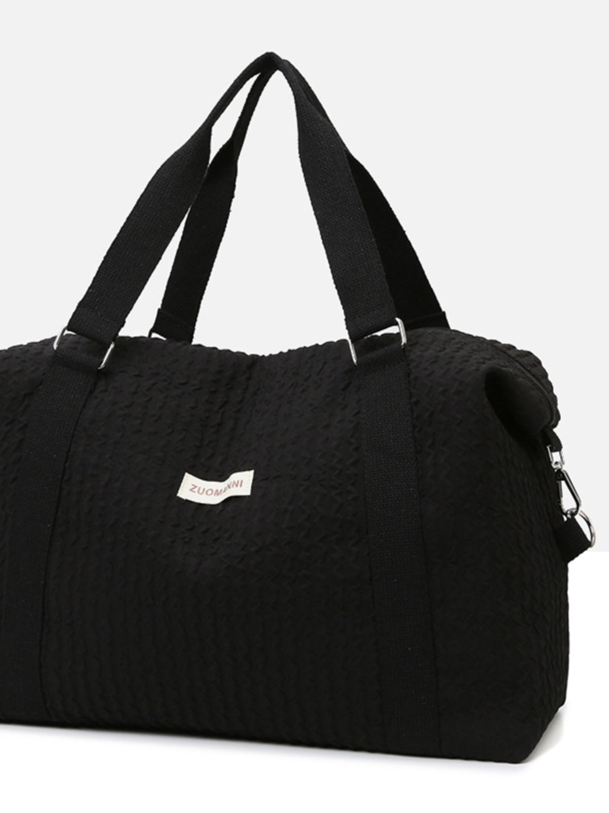 Oxford cloth weekender bag, view 4