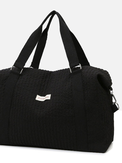 Oxford cloth weekender bag, view 4