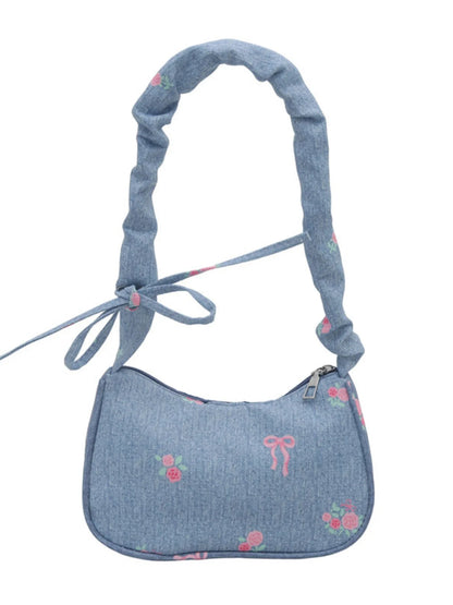 Embroidered Shoulder Bag