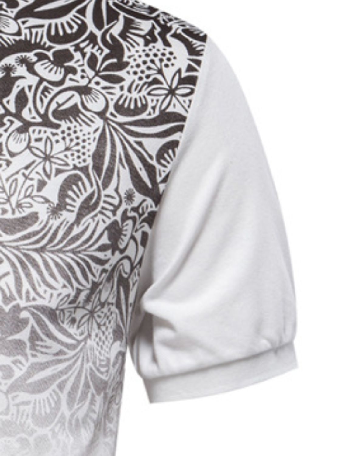 Men's Printed Short Sleeve Polo