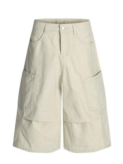 Wide Leg Men's Cargo Shorts