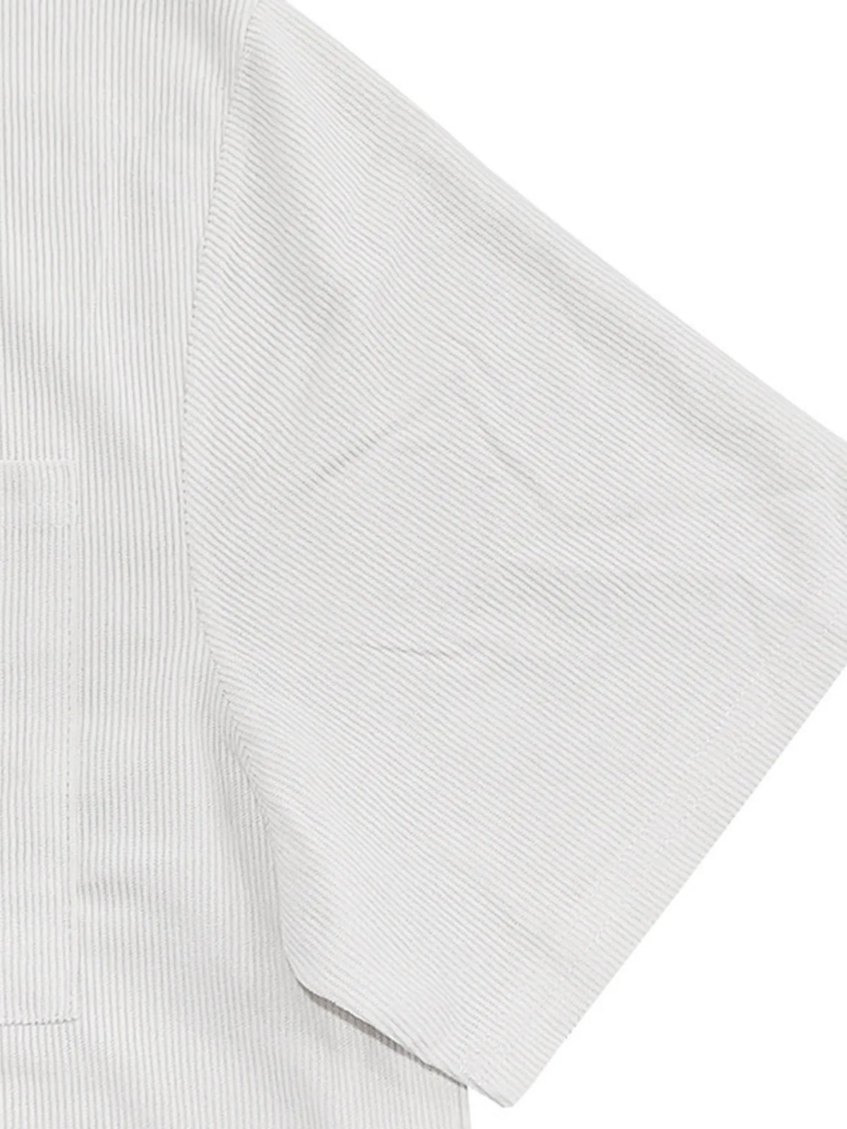 Men's Button Up Top and Shorts Set