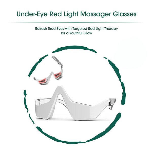 Under-Eye Red Light Therapy Skin Rejuvenation 