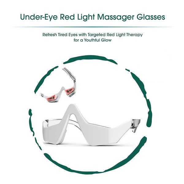 Under-Eye Red Light Therapy Skin Rejuvenation