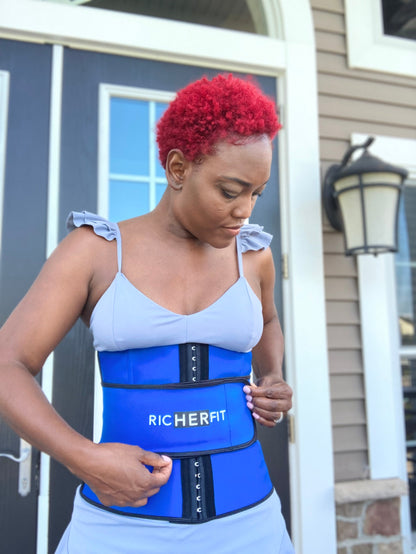 Blue Baddie Waist Trainer