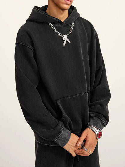 Men's Hoodie with Kangaroo Pocket