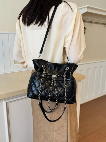 Quilted Chain Shoulder Bag