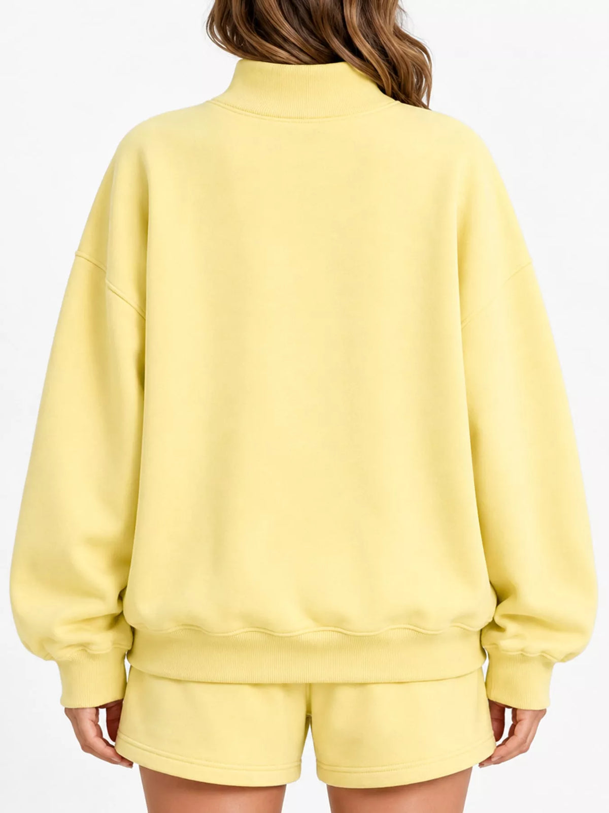 Oversized dropped shoulder sweatshirt, view 8