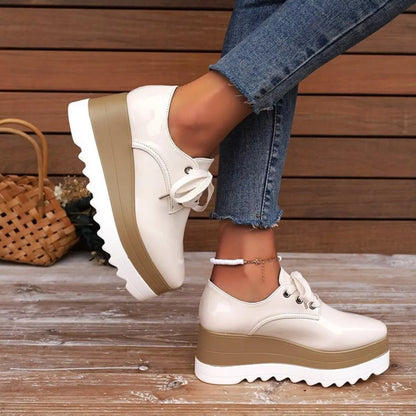 Lace Up Platform Sneakers