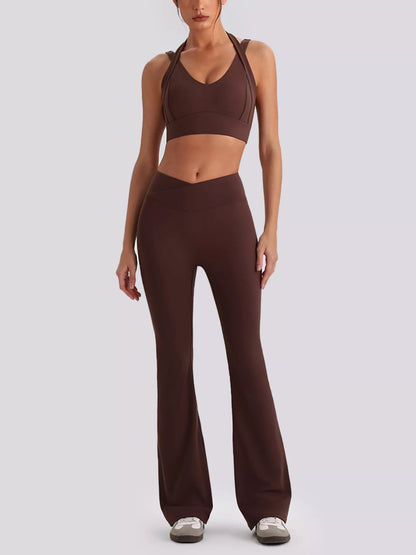 Criss-cross tank and leggings set, view 8