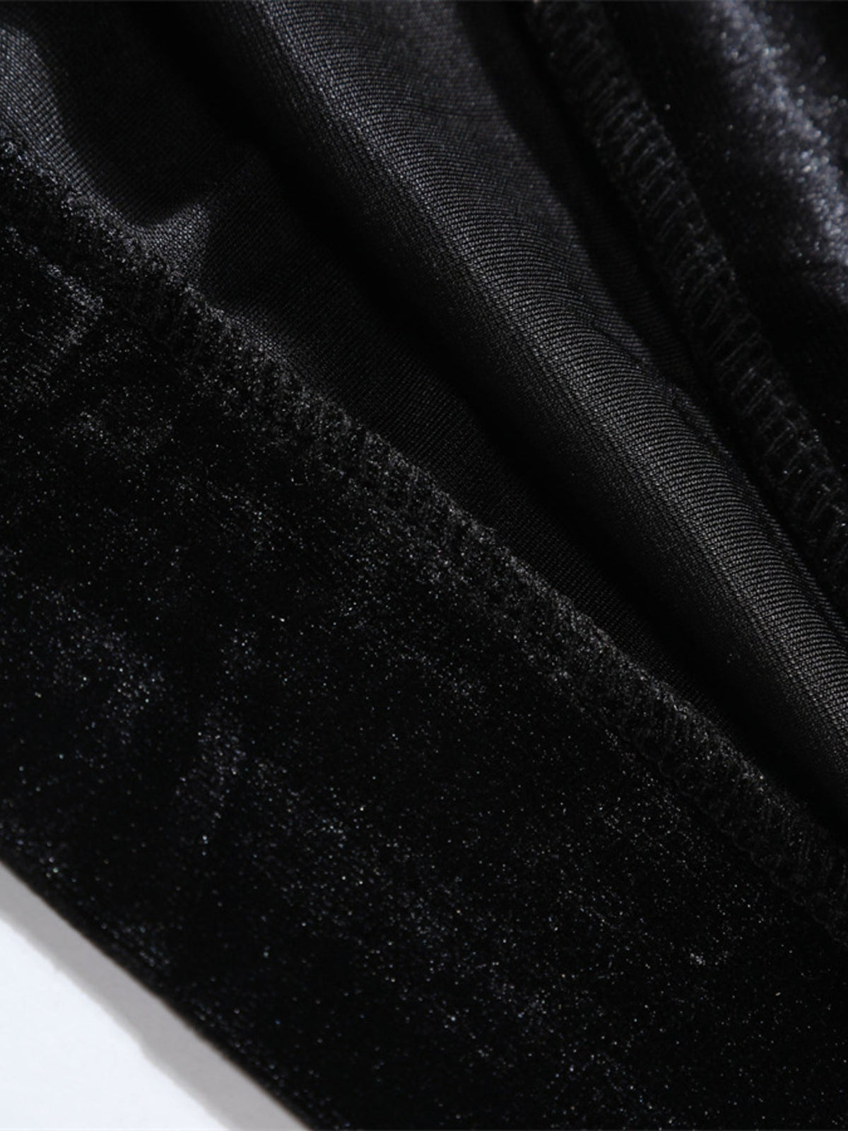 Men's Velvet Turtleneck Long Sleeve T-Shirt