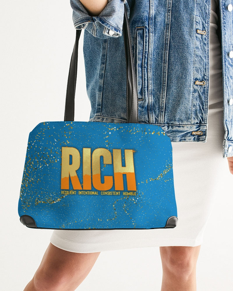 RICH Signature Leather Shoulder Bag - MONLANE