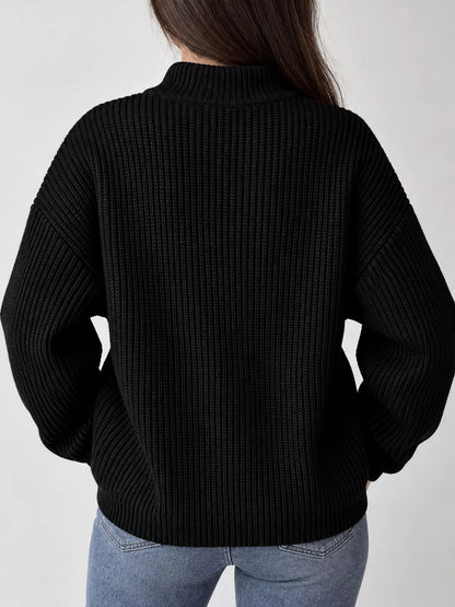 Half-zip sweater, view 14