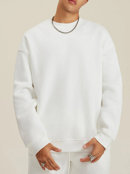 Men's Crew Neck Long Sleeve Sweatshirt