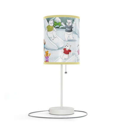 Poro the Polar Bear Lamp on a Stand