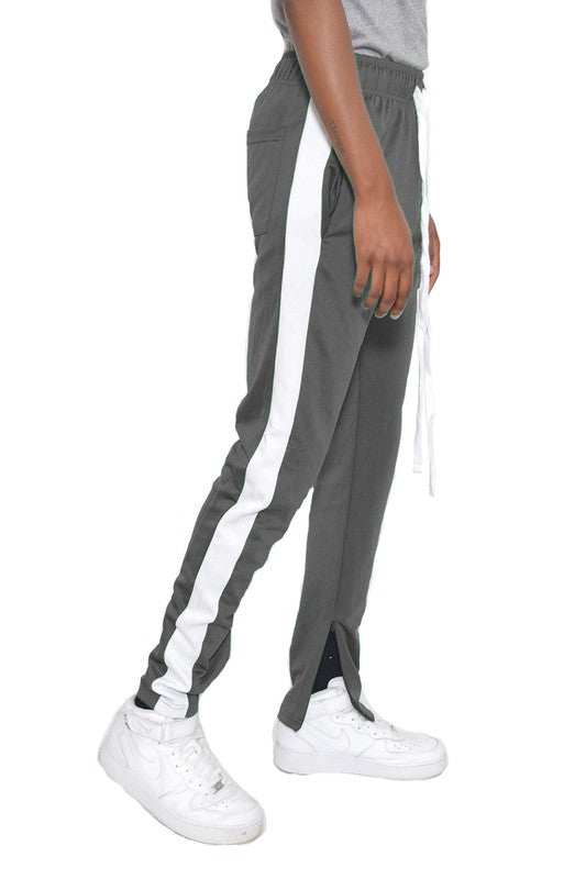 ANKLE ZIPPER TRACK PANTS