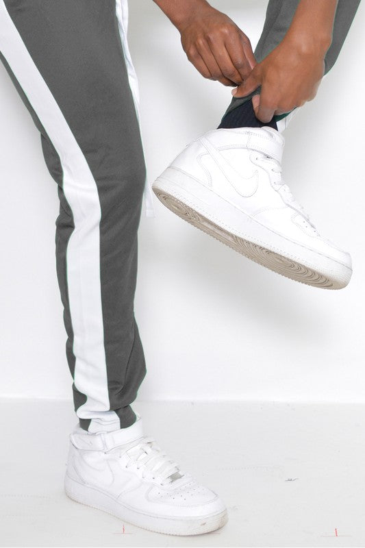 ANKLE ZIPPER TRACK PANTS