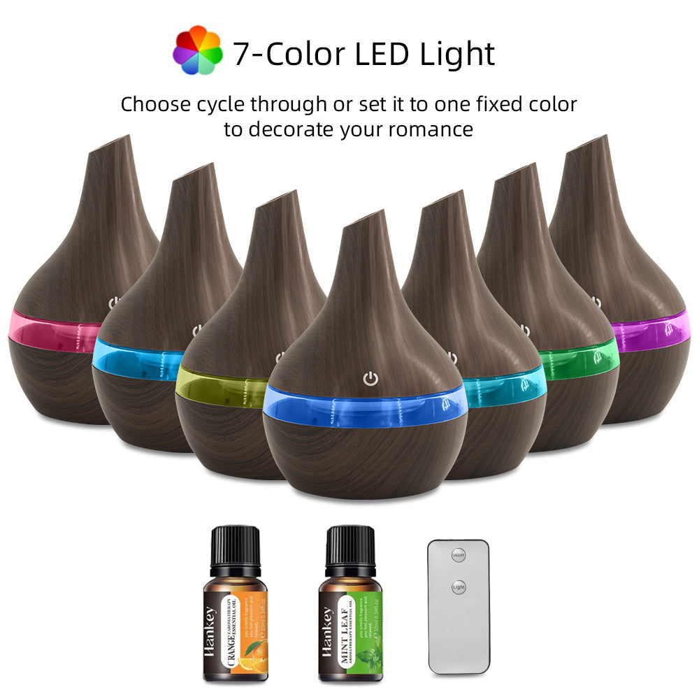 Ultra Quiet 300ml Aromatherapy Diffuser & Humidifier