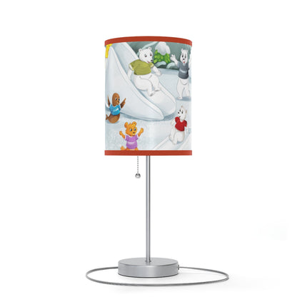 Poro the Polar Bear Lamp on a Stand