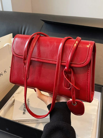 PU Leather Shoulder Bag