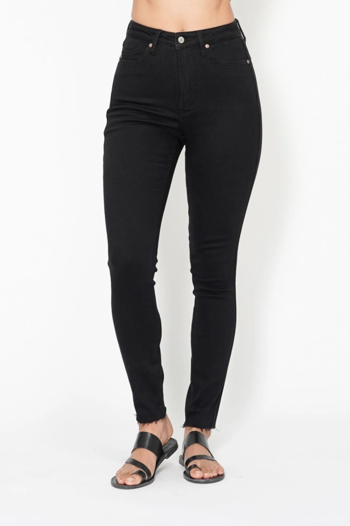 Full Size Tummy Control Skinny Jeans