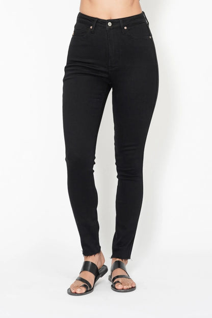 Full Size Tummy Control Skinny Jeans