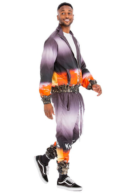 NYC & LA LIFE PRINT TRACK SUIT