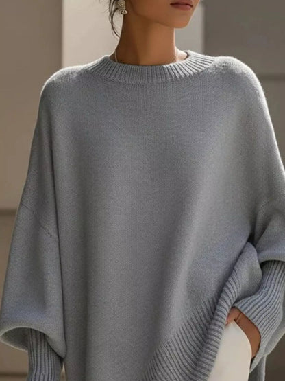 Batwing Sleeve Oversized Sweater