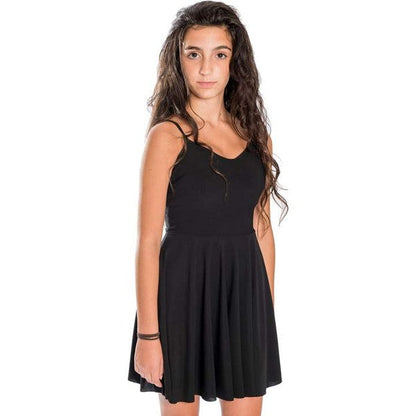 CAGE BACK SKATER DRESS
