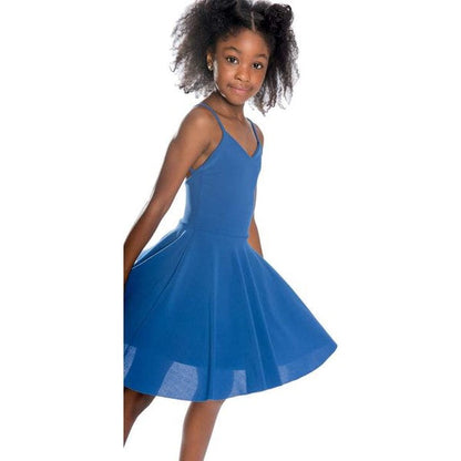 CAGE BACK SKATER DRESS