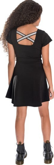 ELASTIC STRAP BACK DRESS