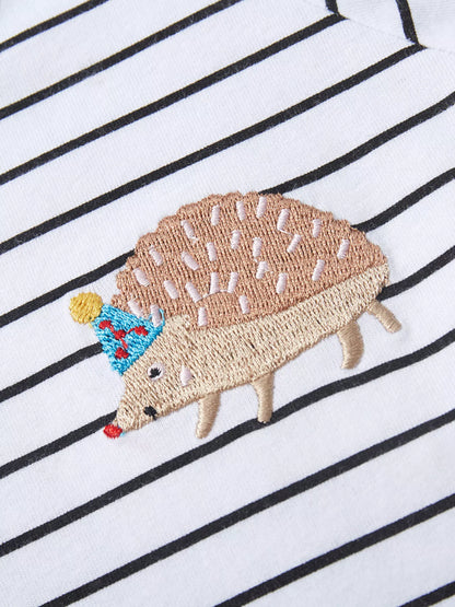 Children's Striped Crew Neck T-Shirt