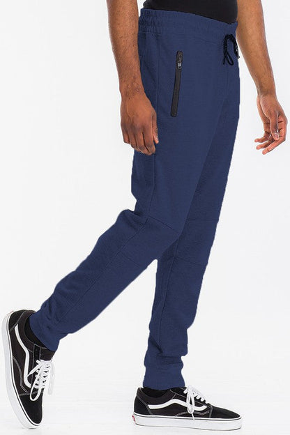 Mens Solid Heathered Jogger