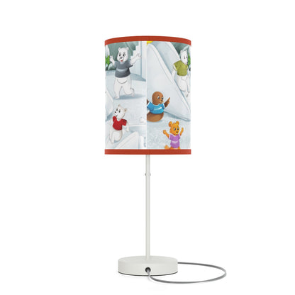 Poro the Polar Bear Lamp on a Stand