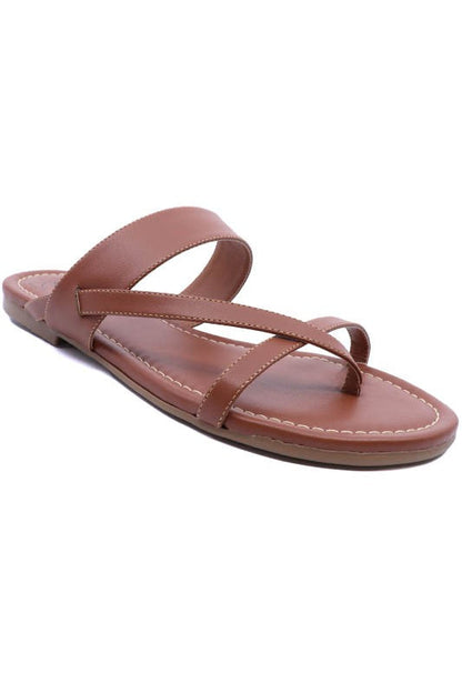 Thong slide padded Sandal