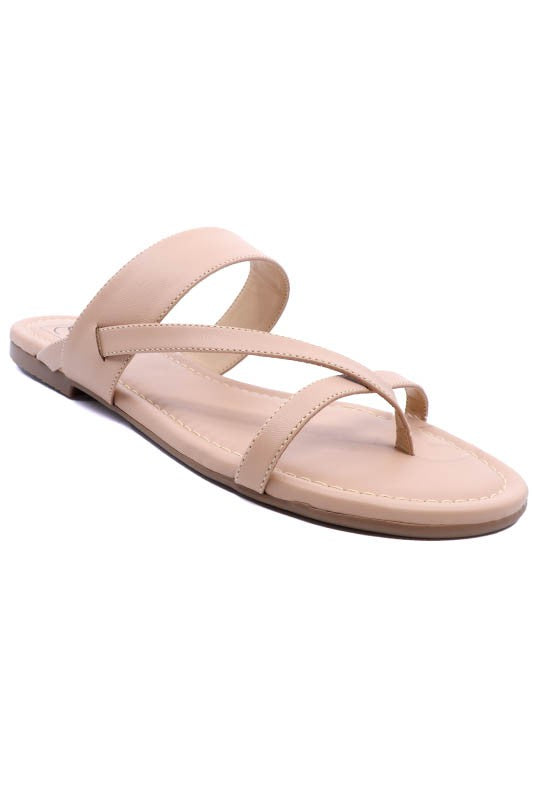 Thong slide padded Sandal