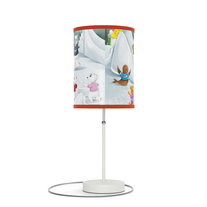 Poro the Polar Bear Lamp on a Stand