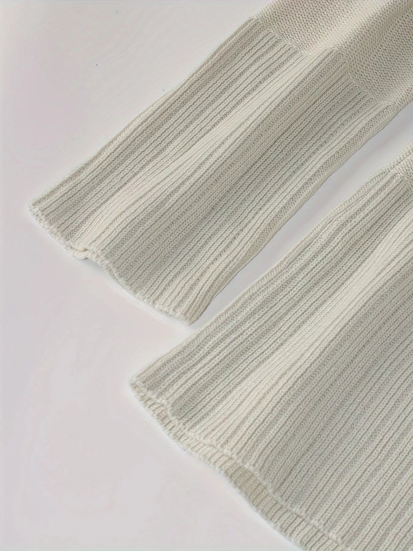 Open-Front Knit Cardigan