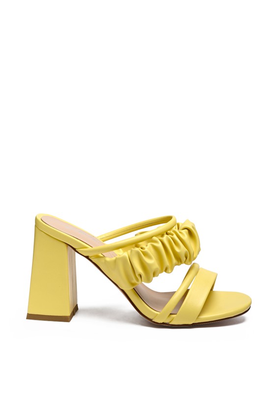 Block Heel Strappy Sandals