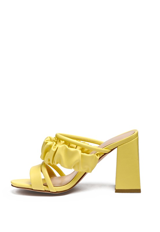 Block Heel Strappy Sandals