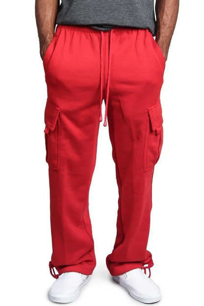 Men's Plus Size Drawstring Cargo Pants