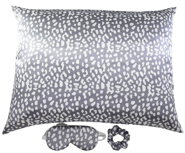 Satin Pillowcase Sleep Mask Scrunchie Gift Set - MONLANE