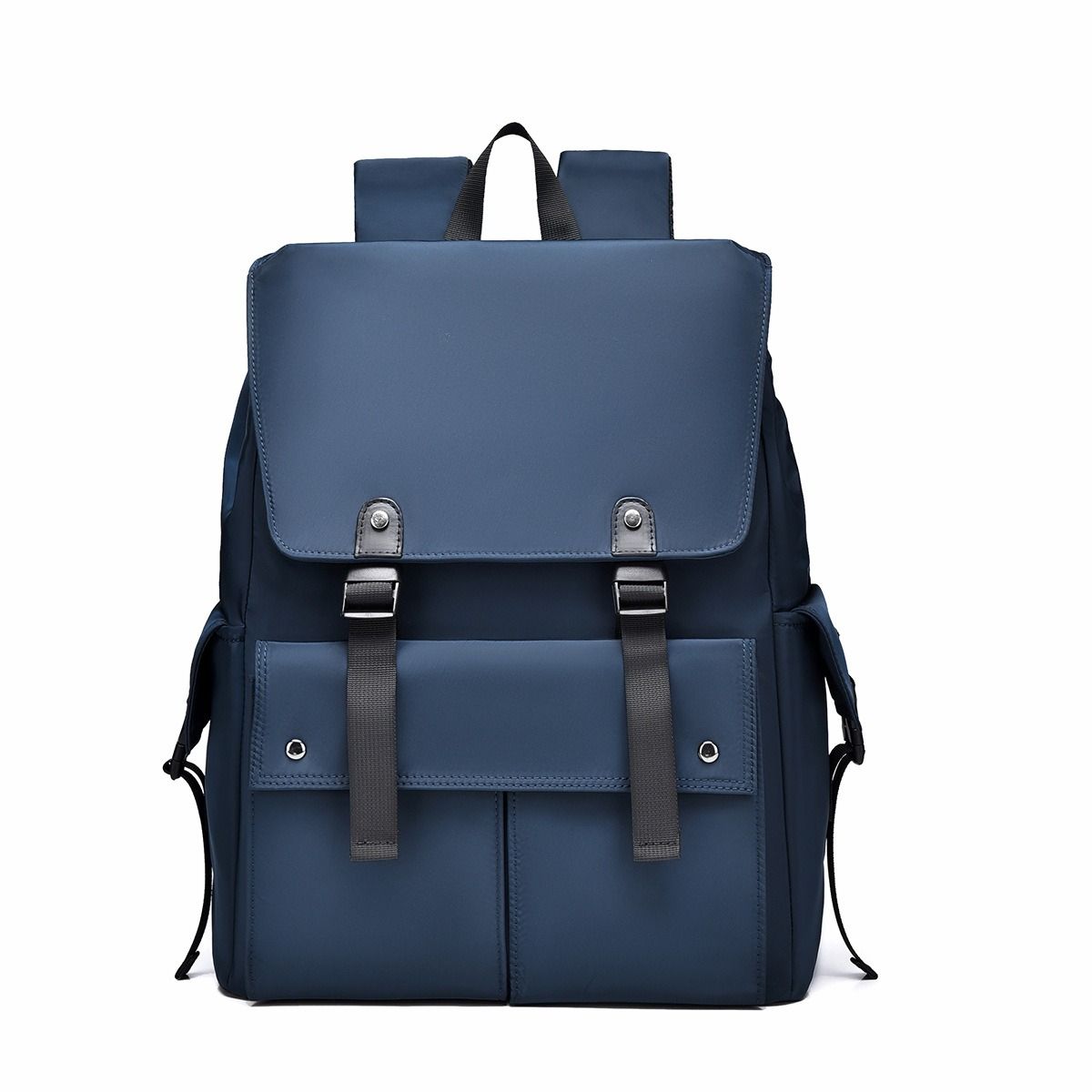 Leather Multi-Pockets Backpack Bag