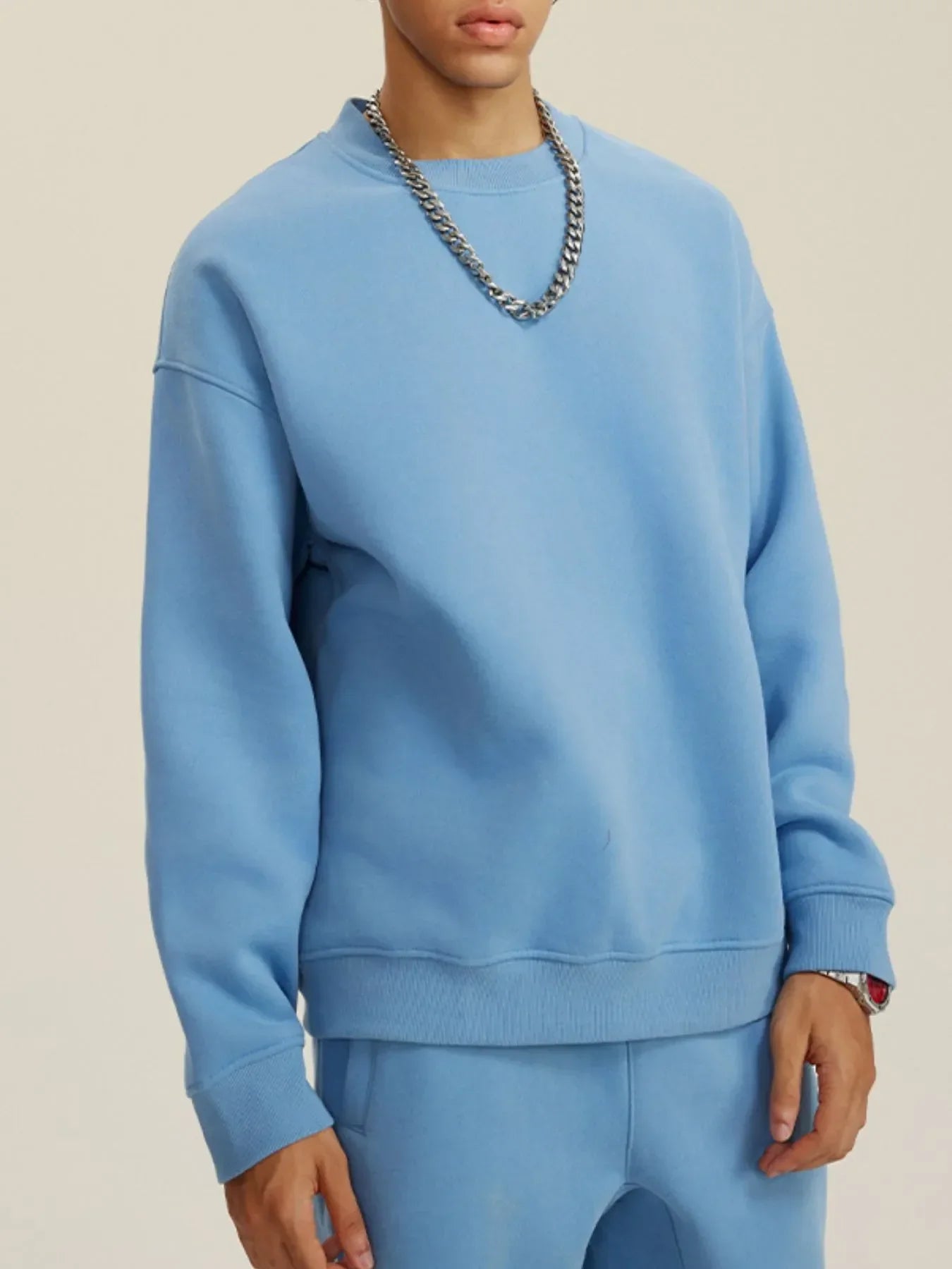 Men's Crew Neck Long Sleeve Sweatshirt