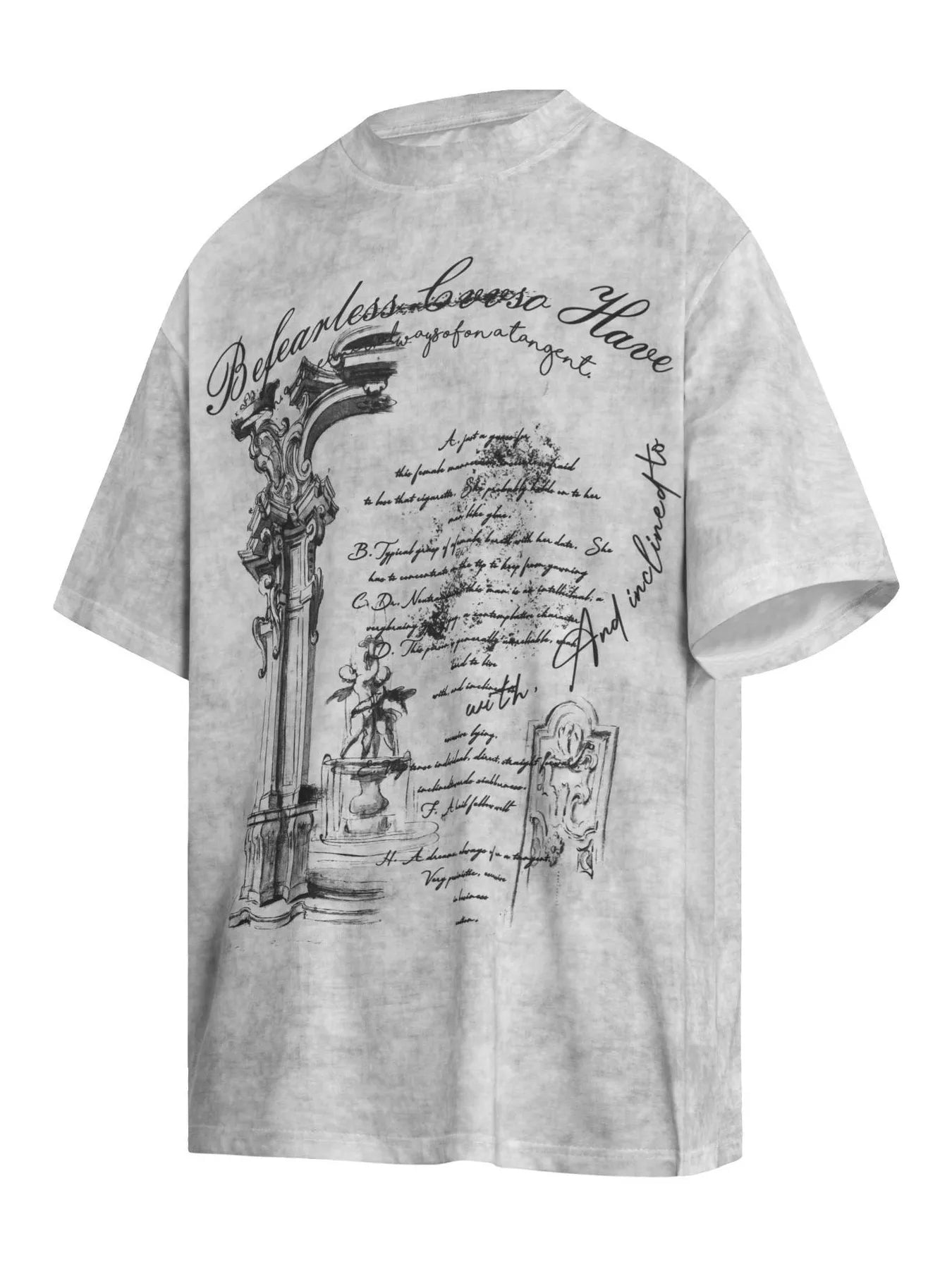 Men's Graphic Round Neck T-Shirt