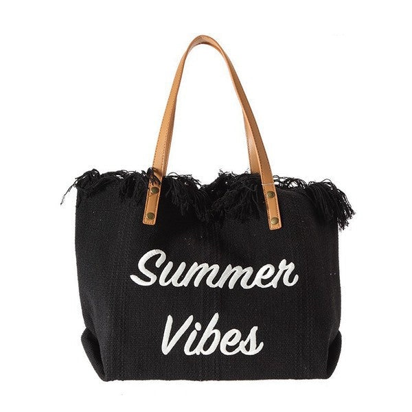 Summer Vibes Beach Tote