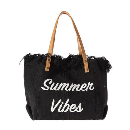 Summer Vibes Beach Tote