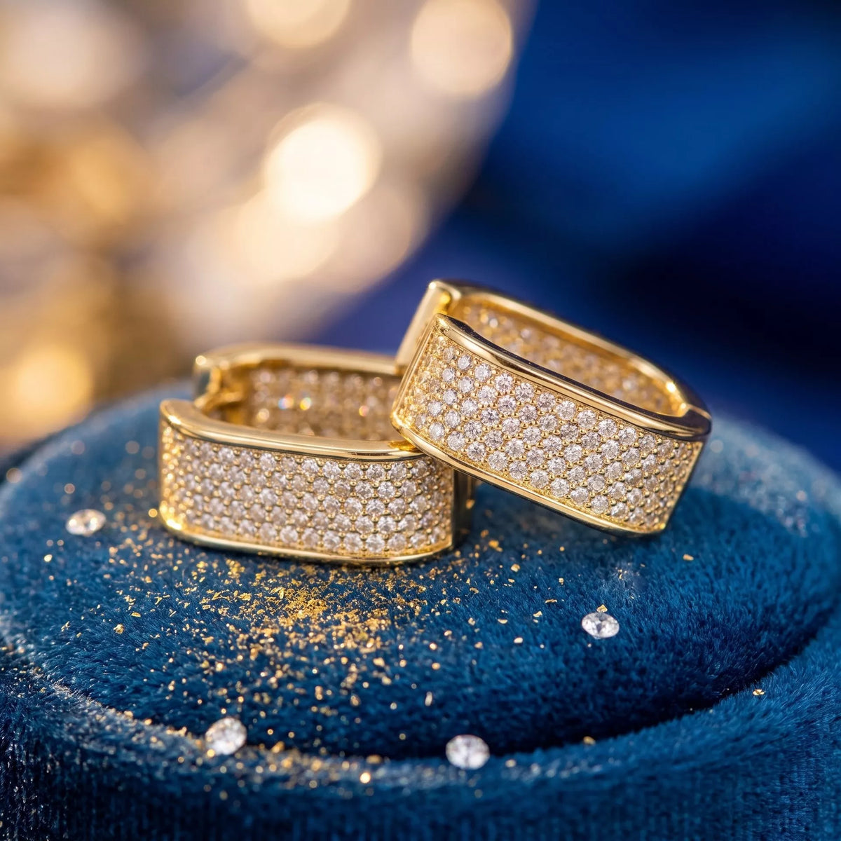 Square Hoop Earrings